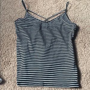 Hollister striped tank top